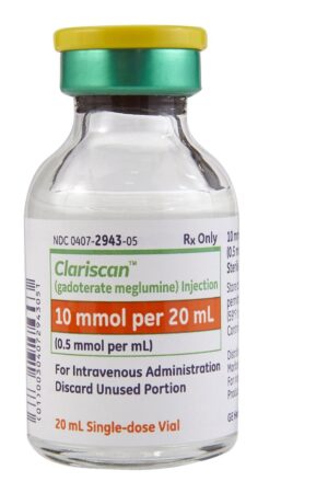 CLARISCAN SF 0.5MMOL/ML 10X20ML - CS/10